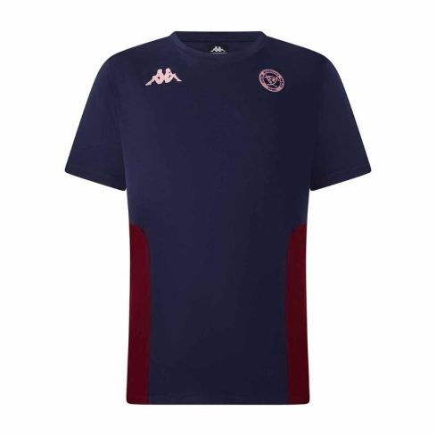 T-shirt Rugby Enfant Millado Union Bordeaux Bègles Marine 2025/2026 - Kappa