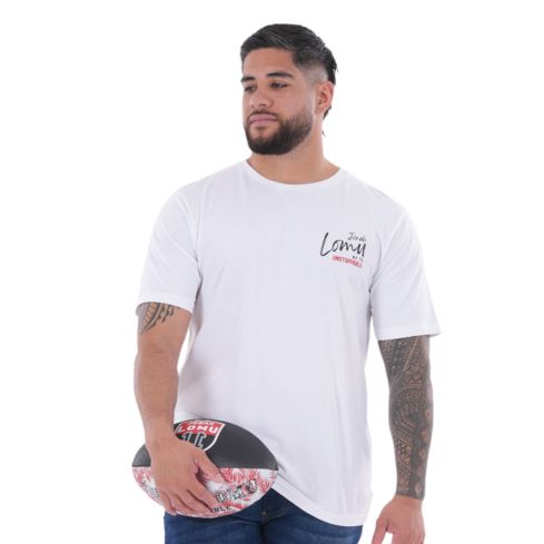 Camiseta de Rugby "UNSTOPPABLE" Jonah LOMU Blanca - Ruckfield