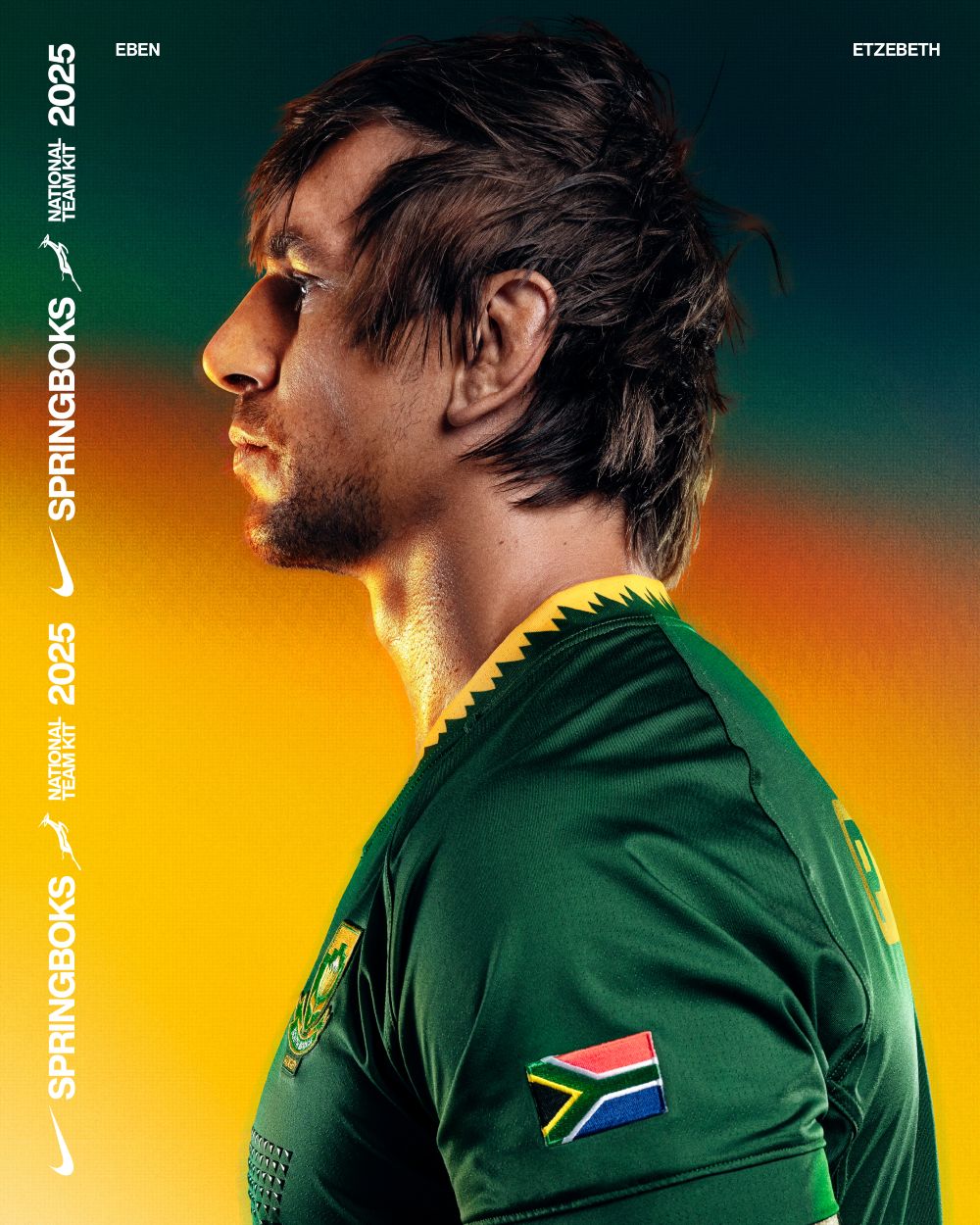 Springboks 2025: una camiseta cargada de historia, lista para el futuro