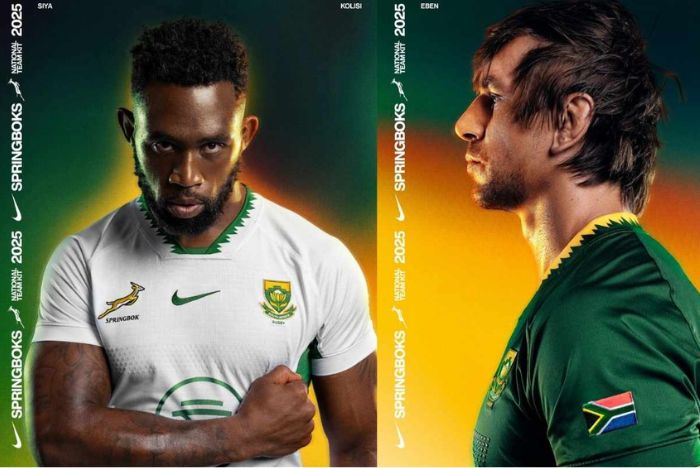 Camiseta de rugby Sudáfrica Springboks — colección oficial